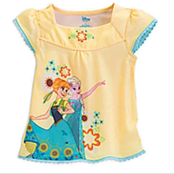 Disney Store Frozen Elsa/Anna (2) PC Pajama Set - Picture 3 of 11